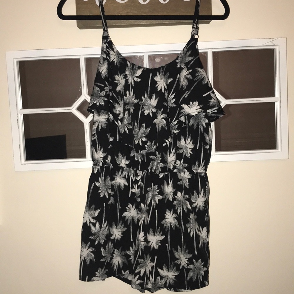 Palm tree romper
